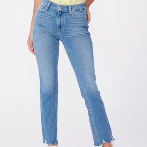 Paige Cindy Jeans with raw hem